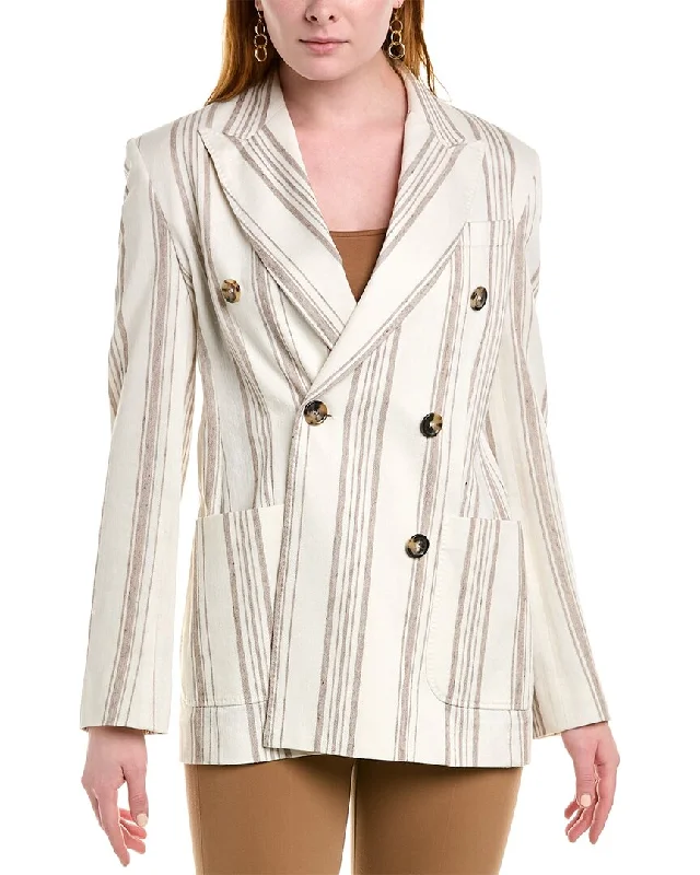 Max Mara Alloro Linen-Blend Jacket Classic Women’s Blazer