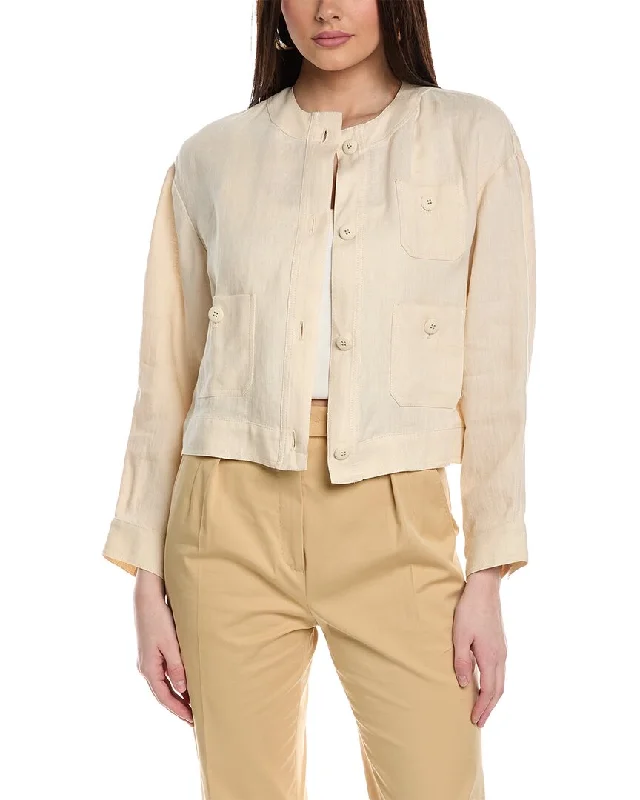 Max Mara Studio Fumana Linen Jacket Blazer for Smart Casual