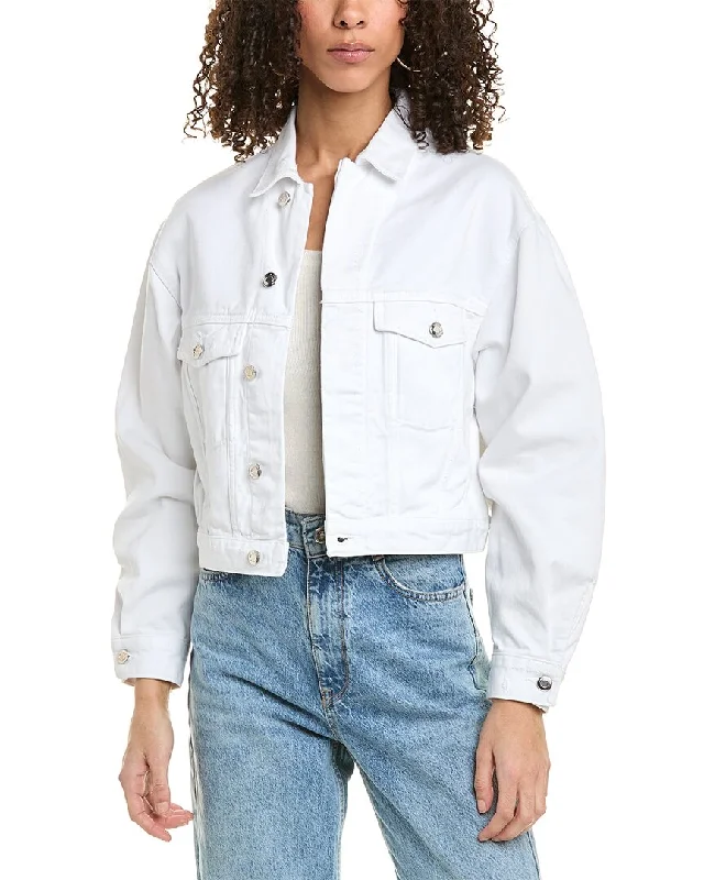 IRO Laced Denim Jacket Women’s Blazer Fashion