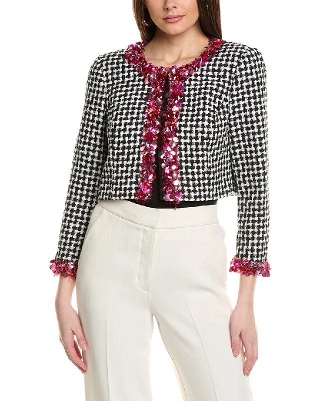 Carolina Herrera Cropped Jacket Professional Women’s Blazer