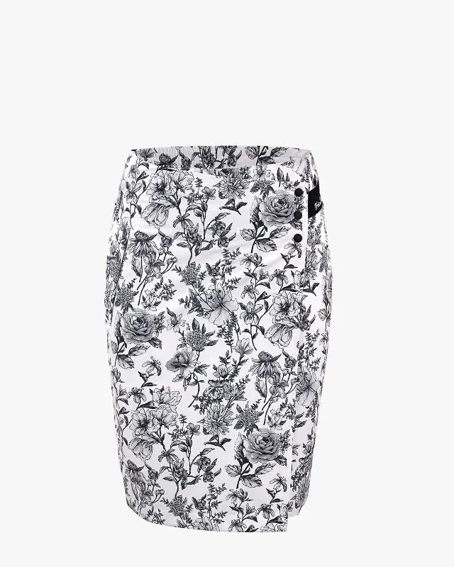 Patterned Rain Wrap Skirt Popular unclassified skirts