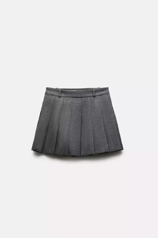 'lsabelle' A-shaped skirt Pleated unclassified skirts