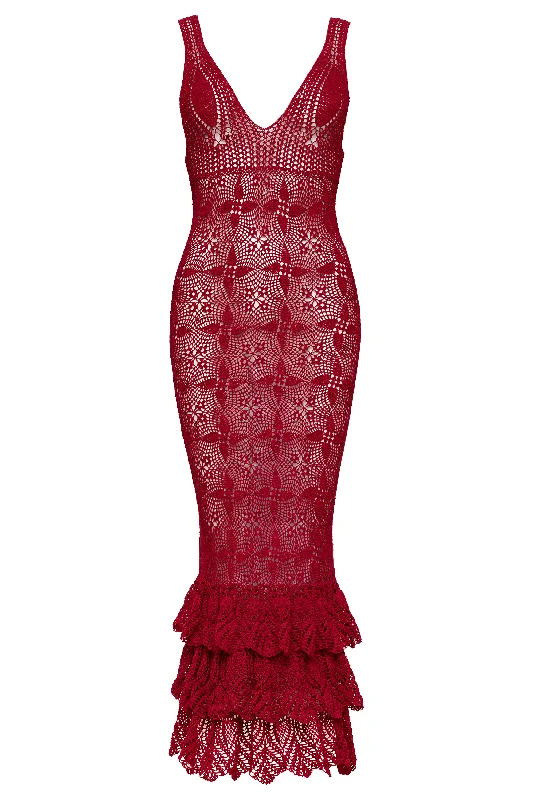 Ali Crochet Dress Date night unclassified dresses