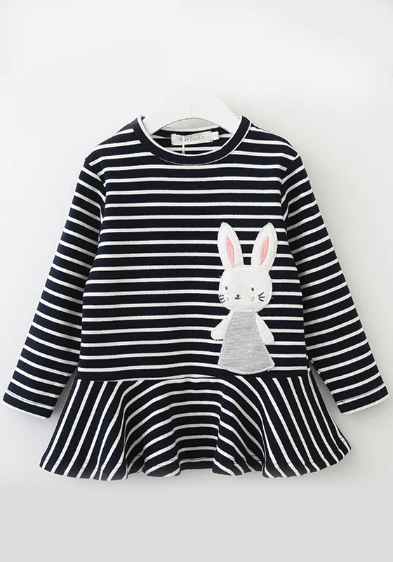 Applique Bunny Dress Monochrome unclassified dresses