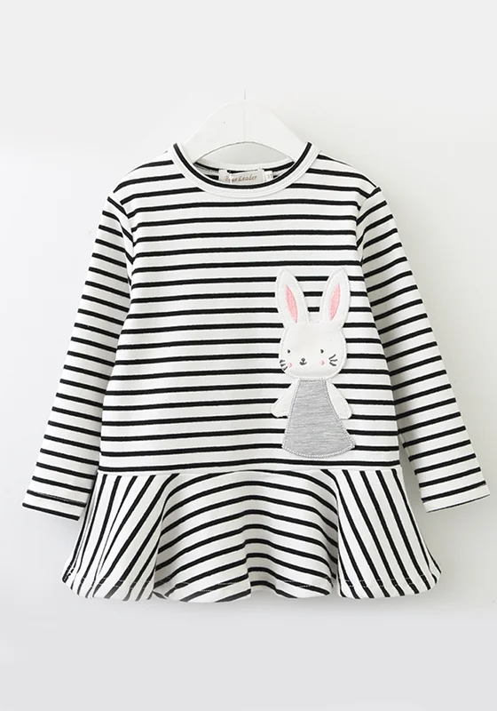 Bunny Stripe Dress Cotton unclassified dresses