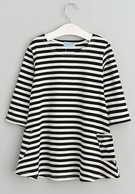 Dora Striped Dress Soft fabric unclassified dresses