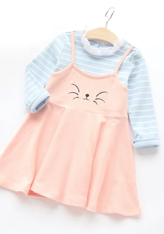 Coquille Cat Pinafore Halter unclassified dresses