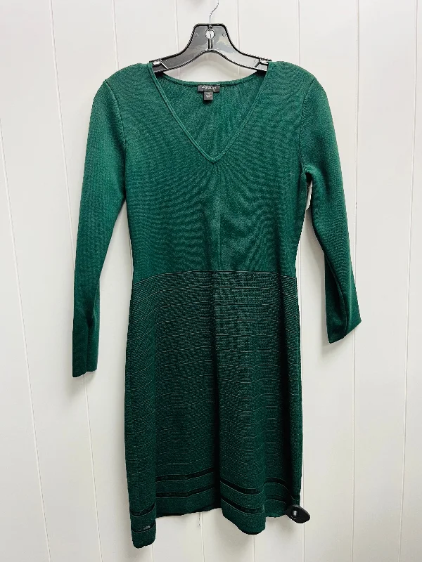 Dress Work By Ann Taylor In Green, Size: Xs Engagement unclassified dresses