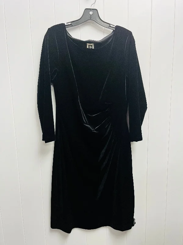 Dress Work By Anne Klein In Black, Size: 12 Holiday unclassified dresses