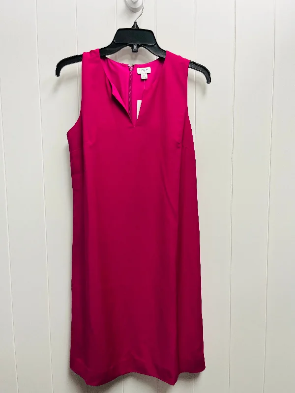 Dress Work By J. Crew In Purple, Size: 4 Trendy unclassified dresses