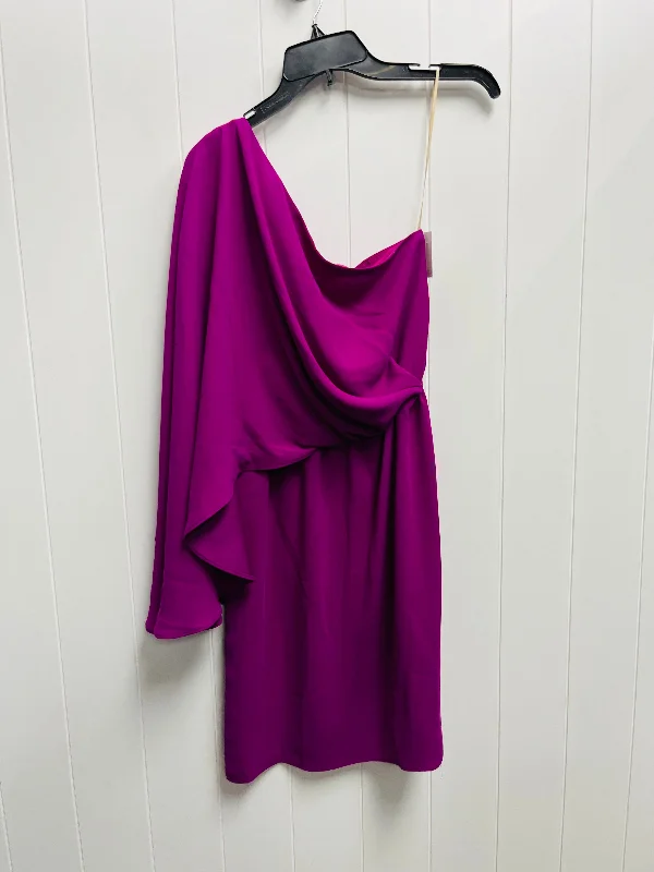 Dress Work By Trina Turk In Purple, Size: 4 Silk unclassified dresses