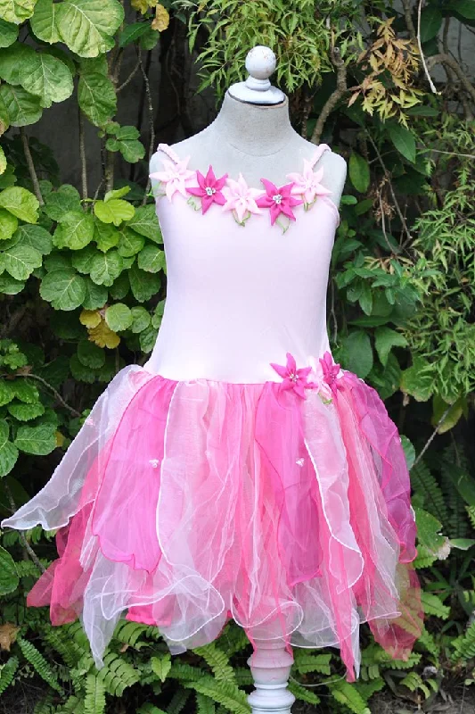 Fairy Flower Tutu Dress with Wings Sequin unclassified dresses