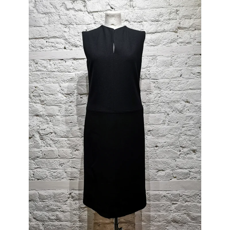 JIL SANDER
BLACK WOOL DRESS
SIZE 36 Casual unclassified dresses