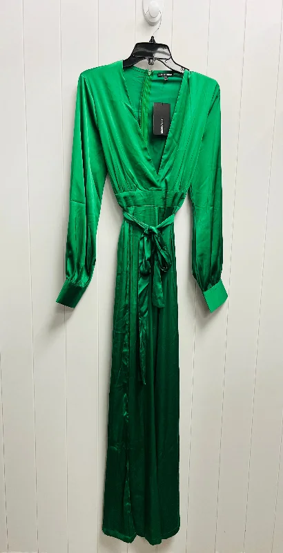 Jumpsuit By Fashion Nova In Green, Size: L Trendy new unclassified dresses