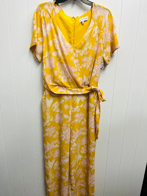 Jumpsuit By Gibson And Latimer In Yellow, Size: L Wedding guest unclassified dresses