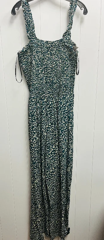 Jumpsuit By Jessica Simpson In Green, Size: Xl Sequin unclassified dresses