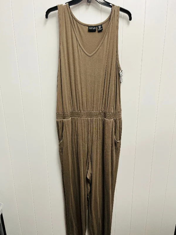 Jumpsuit By Rachel Zoe In Brown, Size: Xl Printed unclassified dresses