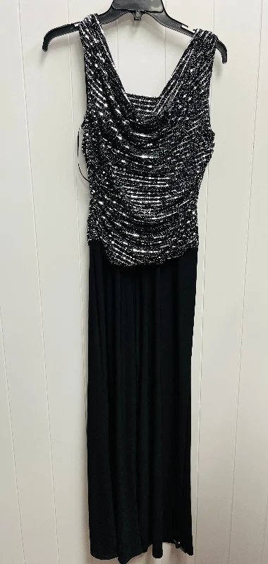 Jumpsuit By Roz And Ali In Black, Size: 8 Holiday unclassified dresses