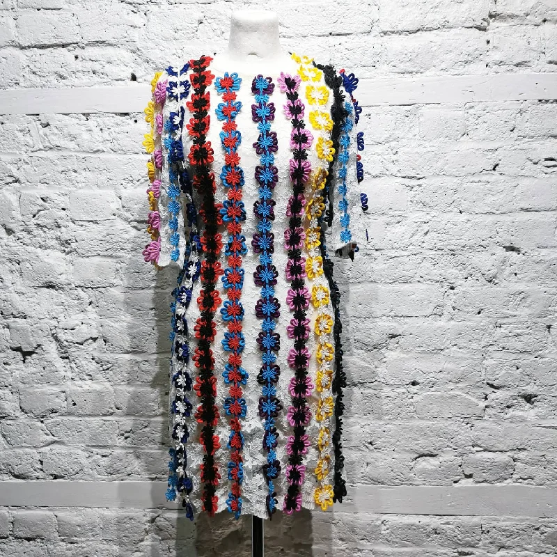 MARY KATRANTZOU
EMBROIDERED DRESS Smocked unclassified dresses