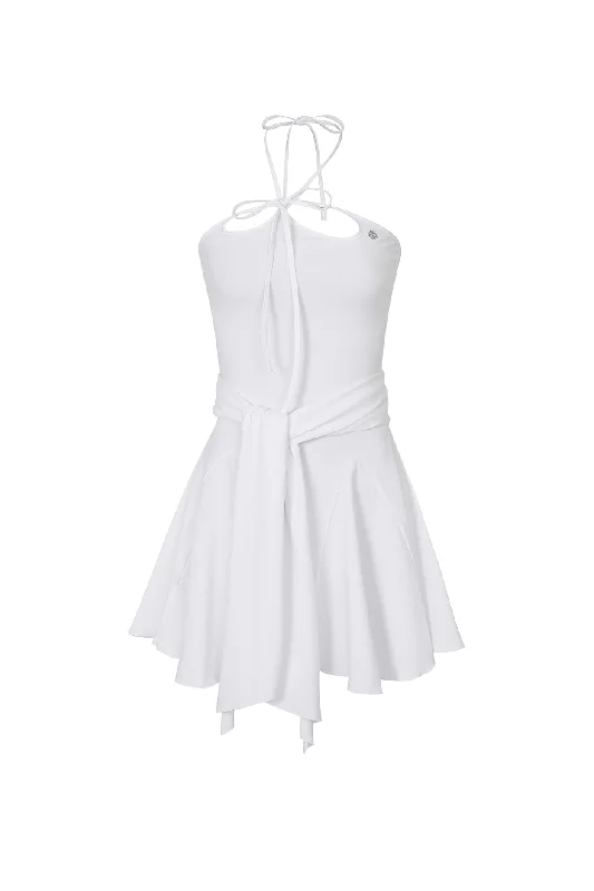 [PAIN OR PLEASURE] SS 24 ORCHID TUBE DRESS white Preppy unclassified dresses