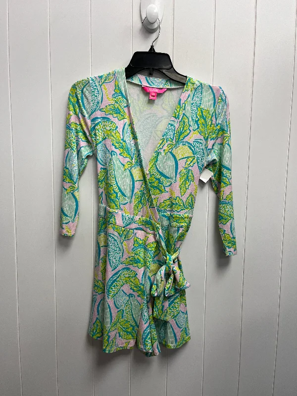 Romper By Lilly Pulitzer In Green, Size: Xs Holiday unclassified dresses