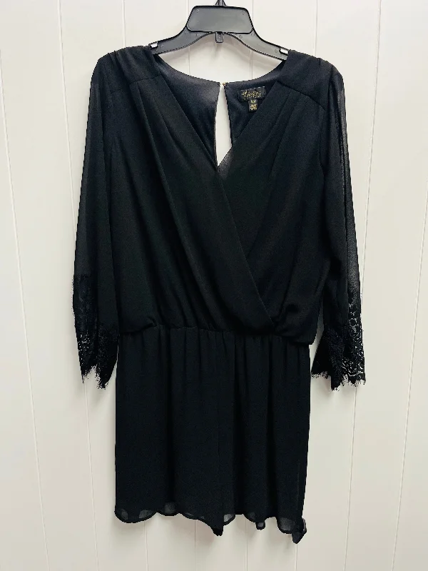 Romper By Thalia Sodi In Black, Size: M Dark color unclassified dresses