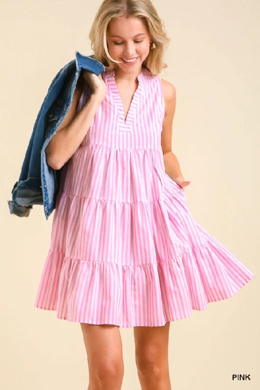 Sammie Striped Dress Date night unclassified dresses