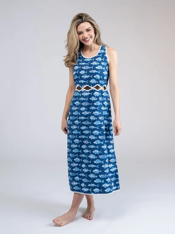 The Bella Dress | Navy Plenty of Fish Holiday unclassified dresses