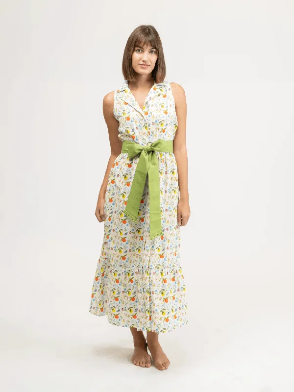 The Eliza Dress | Bugs & Fruit White Lightweight unclassified dresses