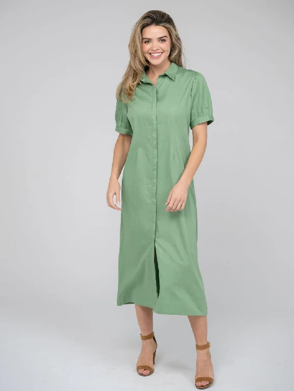 The Kris Dress | Fern Green Bold pattern unclassified dresses