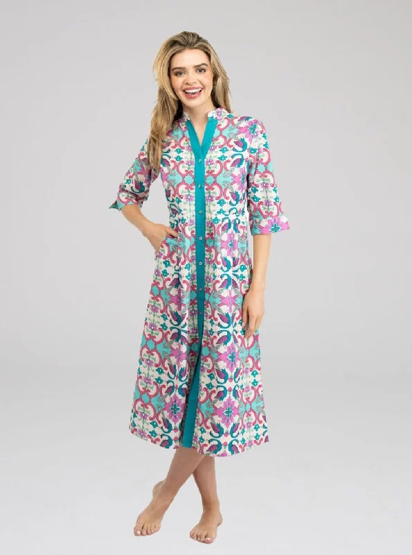 The Valerie Dress | Pink Peacock Bold pattern unclassified dresses