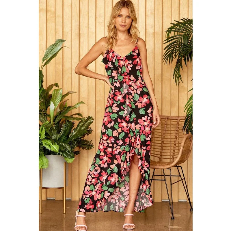 Floral Printed Summer Maxi Dress Summer Maxi Skirt