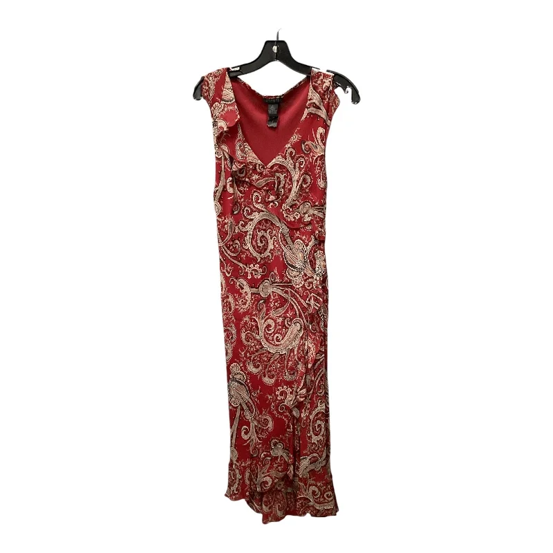 Dress Party Midi By Limited In Paisley Print, Size: 6 Bohemian Midi Skirt